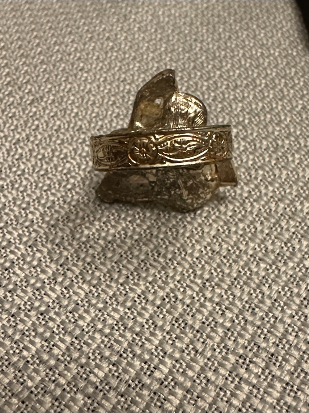 đ VTG 70s Brutalist Color Change Neodymium Ring - Picture 9 of 10